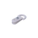Impact clip with semicircular ring - 62 mm