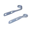 Keder Hook, fixing distance 20 mm, lenght 72 mm