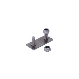 Counter Plate TWINFIX with screw and nut