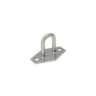 Bügelkrampen klein für 25 mm Ösen, (Lochabstand 40 mm) 22 mm verzinkt