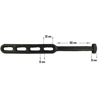 Gummistroppen, Lnge 280 mm, 4-stufig