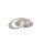 Round eyelet nickel plated brass 8 mm