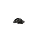 Plastic-Clip Eyelet Ø 12 mm black