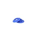 Plastic-Clip Eyelet Ø 12 mm blue