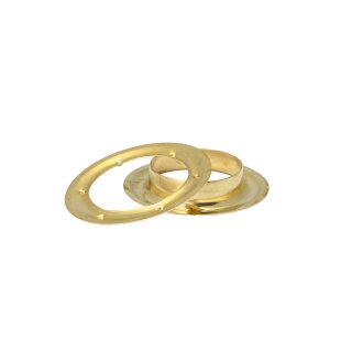 Round Eyelet brass 8 mm