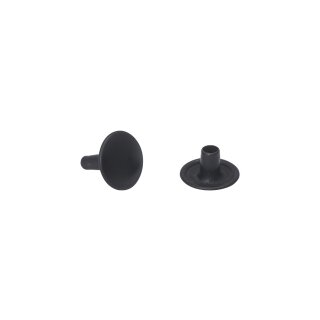 Tubular Rivet L=12 mm / Ø=13 mm brass black burnished