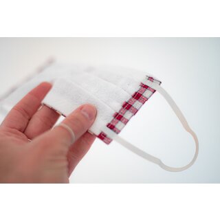 Gummiband wei / 6 mm