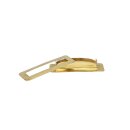 Oval Eyelet brass 27 x 8 mm Square