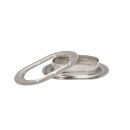 Oval Eyelet Inox 42 x 22 mm