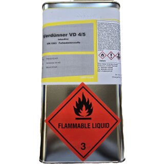 Dekalin Verdünner VD4/5, 3,75 kg 
für Dekapren