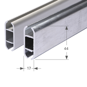 Kederschiene 17 x 44 mm blank kaufen