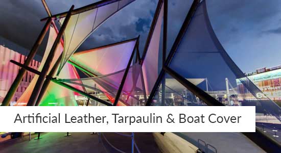 Artificial Leather, Tarpaulin & Boat Cover